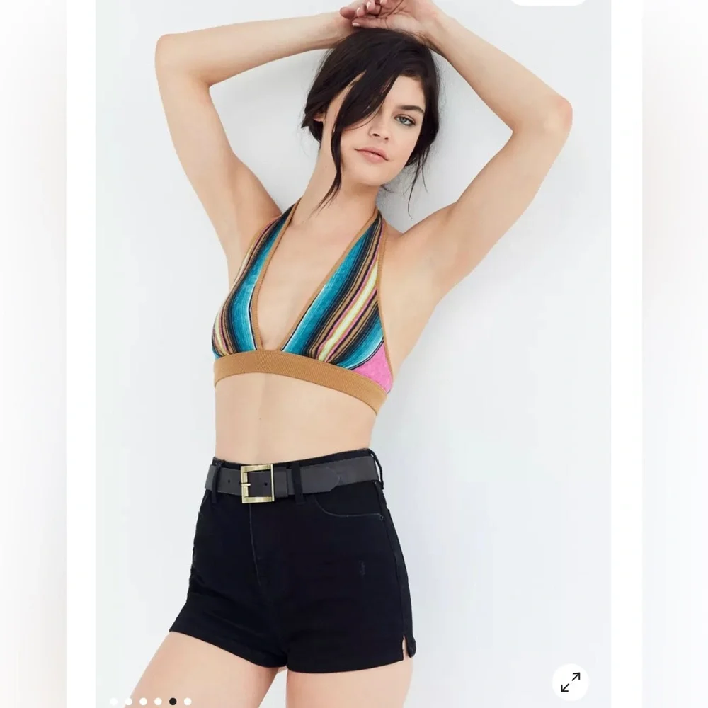NWOT Urban Outfitters Out From Under Te Amo Halter Bra/Top Size Small